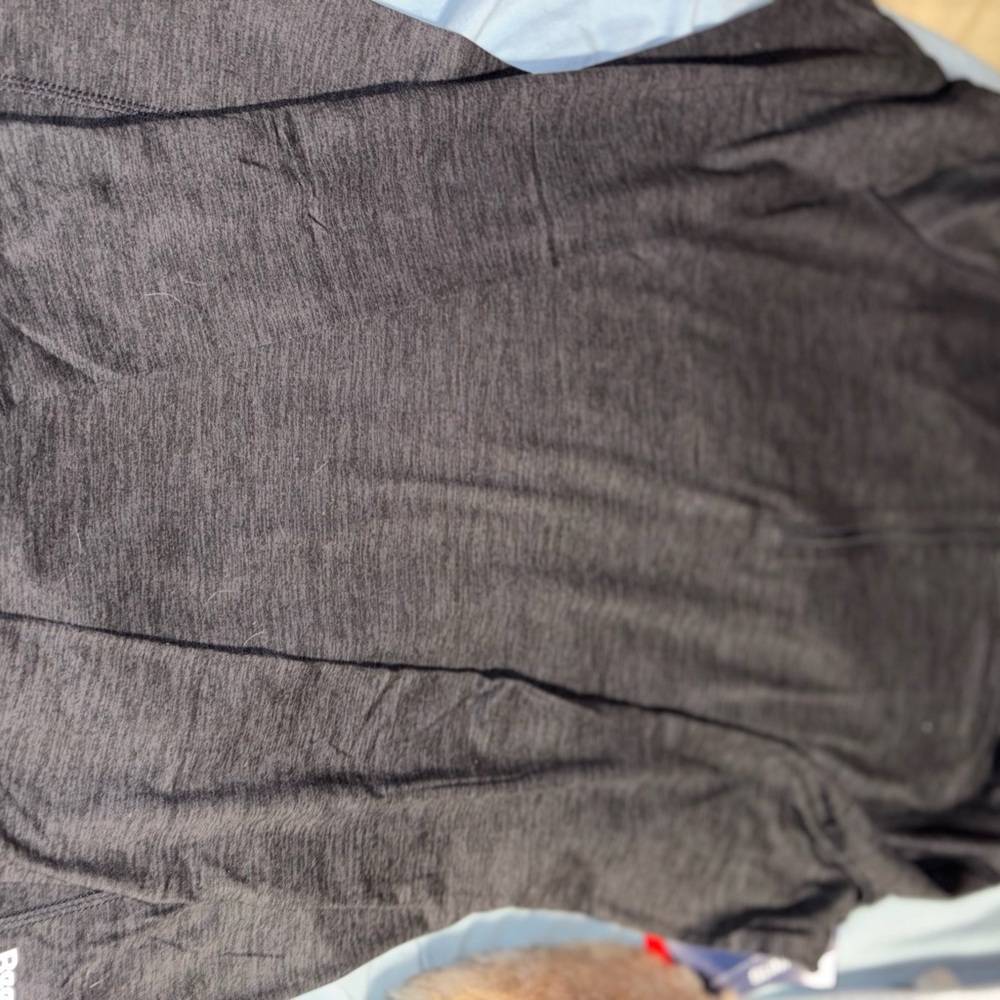 Reebok Black Heather Half Zip Shirt
